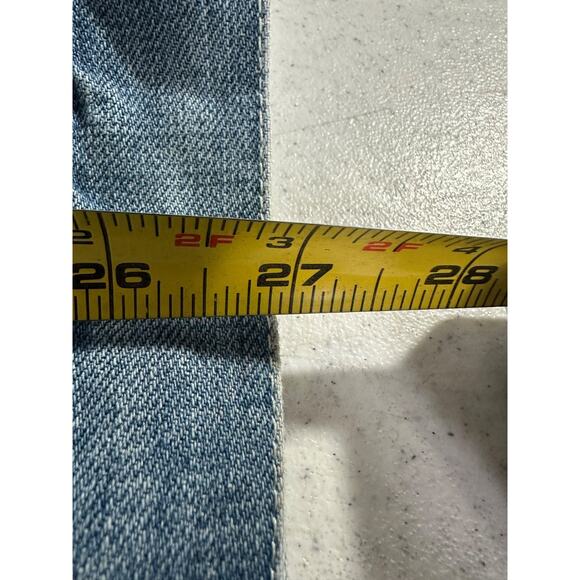 King Of My Life Fall Denim Jacket By Sour Fruit sz L Retro Y2K Distressed Street - Picture 9 of 9